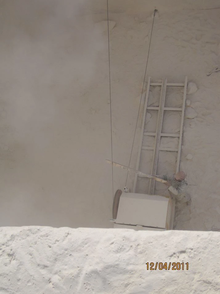 application of spring wire saw