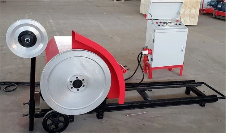 Block Trimming Wire Saw Machine
