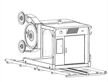 Diamant-Drahtsäge-Schneidemaschine