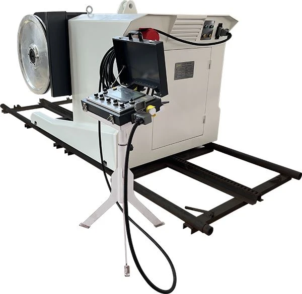 stone cutting wire saw machine
